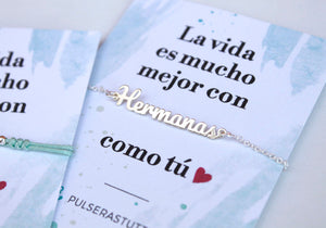 Pulsera Hermanas